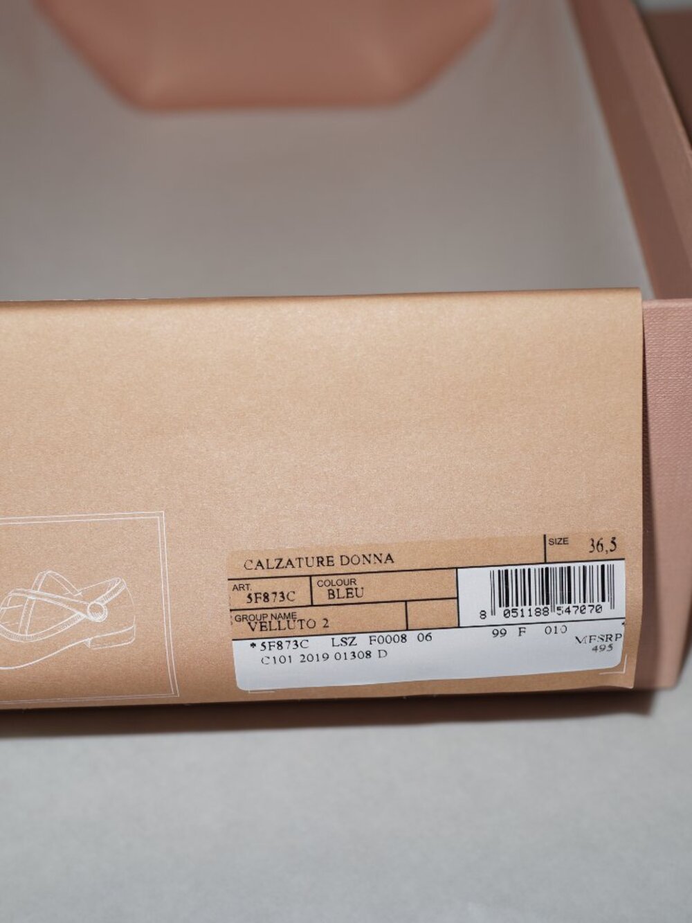Miu Miu Empty Shoe Box - Picture 5 of 7